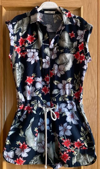 Mono corto Mango floral Talla S