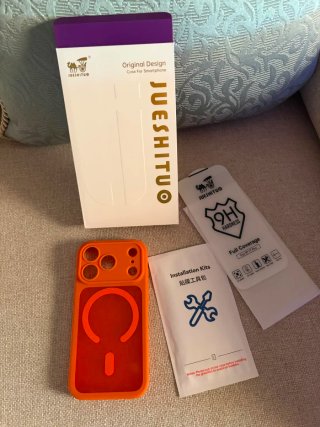 Kit cover arancione per iPhone 17 Pro