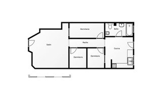 Piso en venta en El Poblenou en Barcelona