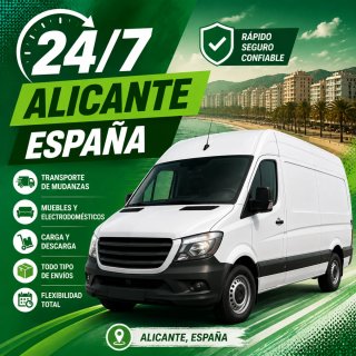 Transporte de Muebles y Mudanzas, Alicante