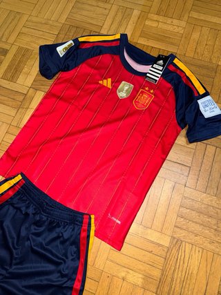 Equipación España 2 estrellas niño 14 años (164cm)