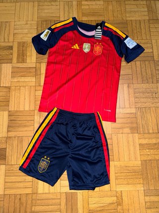 Equipación España 2 estrellas niño 14 años (164cm)
