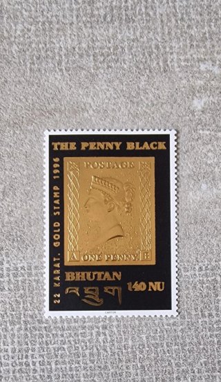 Francobollo commemorativo The Penny Black