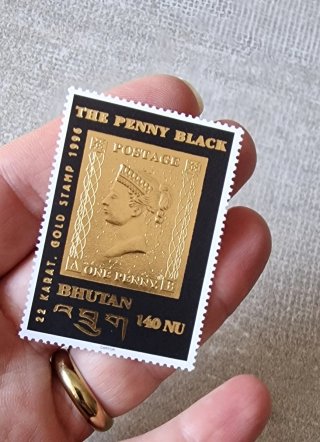 Francobollo commemorativo The Penny Black