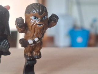 3 figuritas Star Wars