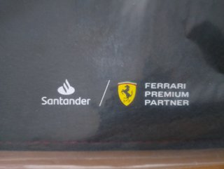 Portadocumentos Ferrari Negro