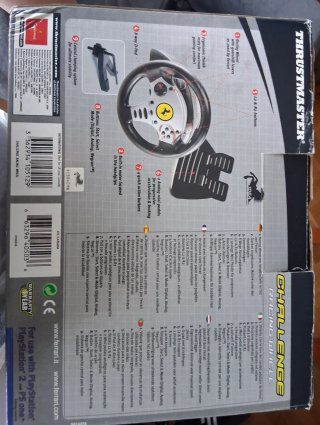 Volante Thrustmaster Challenge Ferrari PS2