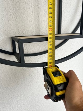 Estantería de pared diseño redondo