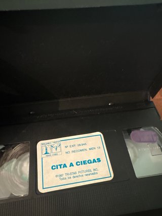 Cinta VHS Cita a Ciegas (Comedia)