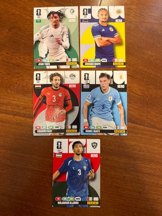 Cromos Panini Adrenalyn Mundial 2026