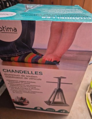 Optima Chandelles Elevador Vehículo Caravana coche