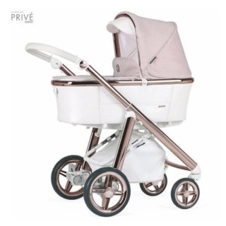 Carro Bebecar Privé Rosa Brillo