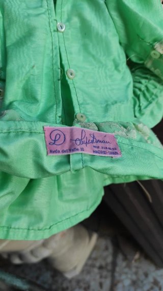 Traje Muñeca Antiguo Lupe Duran Pino Madrid