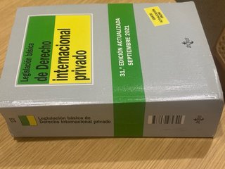 Legislación básica de derecho internacional pri...