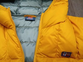 anorak ocre norway nautical school hombre