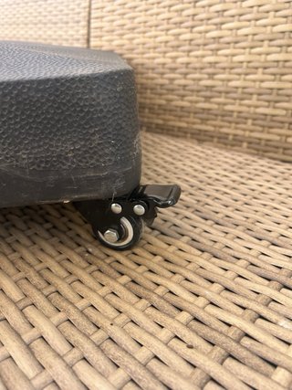 Base para sombrilla negra