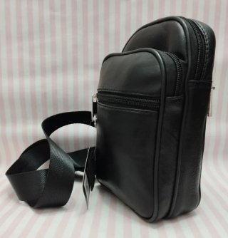 NOVEDAD! MOCHILA BANDOLERA DE PIEL AUTÉNTICA
