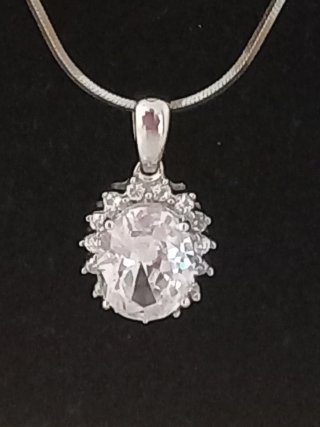 Conjunto Plata: Anillo, Pendientes y Cadena
