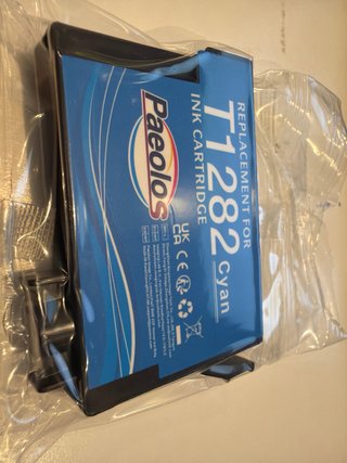 Pack cartuchos tinta Paeolos T1281 T1282 T1283 T12
