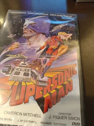 Supersonic Man DVD J. Piquer Simon Descat.nueva
