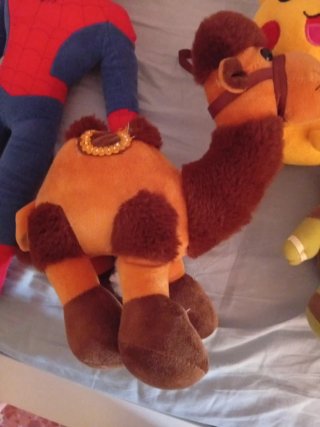 Lote Juguetes Peluche Spiderman, Pikachu, Tortuga