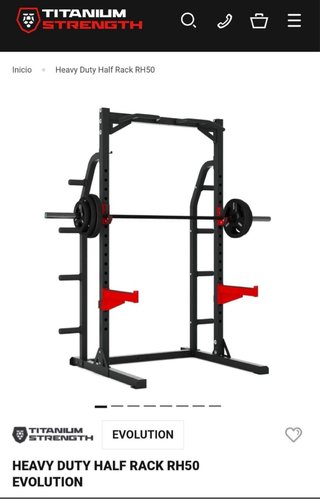 Rack Entrenamiento Semi-Pro Sin Uso