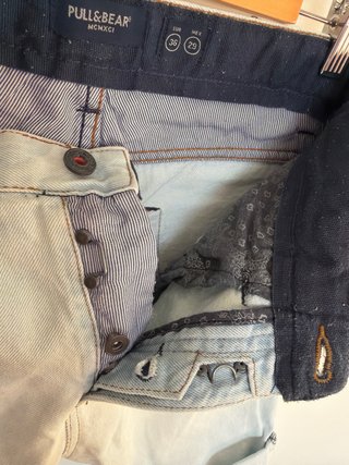 Pantalones cortos vaqueros Pull&Bear Talla 36