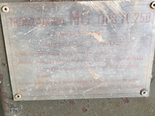 Maquinaria de carpintería metálica (varias)