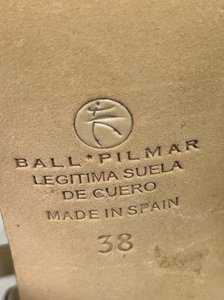 Zapatos de baile negros tacón piel talla 38 nuevos
