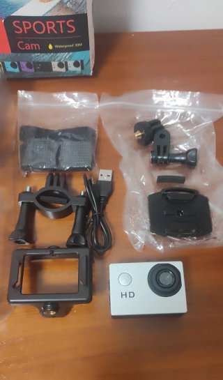 Cámara Deportiva Action Cam Full HD 1080p nueva