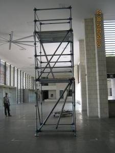 Andamios metálicos para construcción