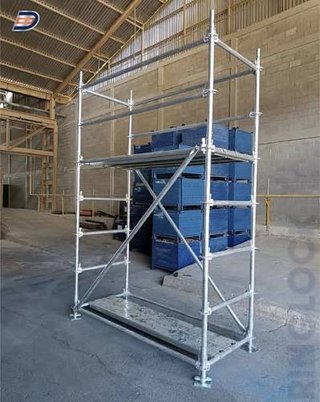 Andamios metálicos para construcción