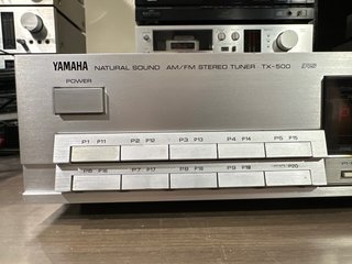 Sintonizador Yamaha TX-500 AM/FM Estéreo