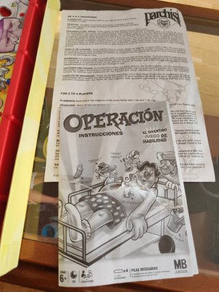 Juego de mesa Operación