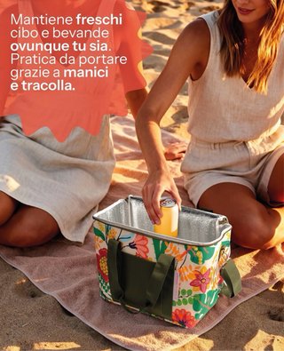 Set Borsa Frigo e Borsa Weekend (2 PEZZI)