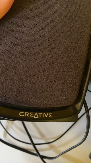 Altavoces Creative Estéreo Negro