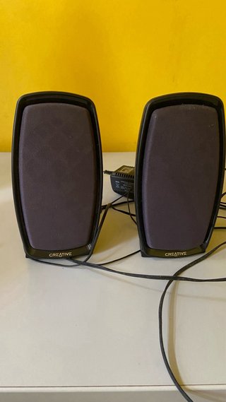 Altavoces Creative Estéreo Negro