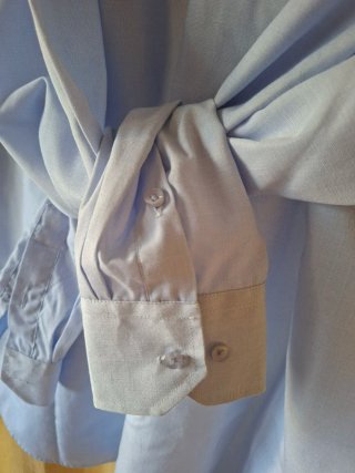 Camicia azzurra tg. 17 1/2 (44)