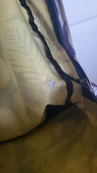 Mochila Quiksilver Floral Morado Blanco