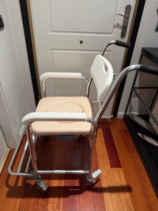 Silla ducha con ruedas