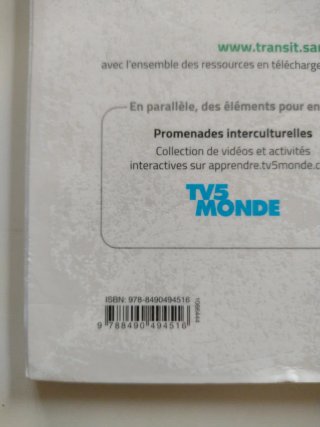 TRANSIT 2 PACK CAHIER D'EXERCICES
