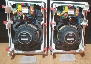 Altavoces B&W 800 Beige y Negro