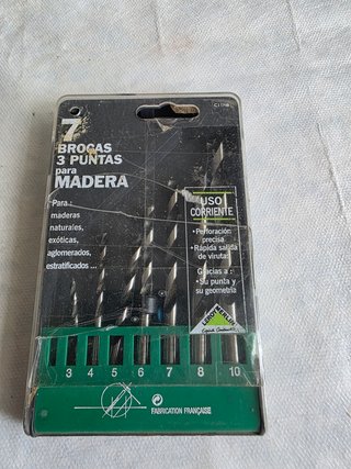 Estuche 7 Brocas Madera Leroy Merlin