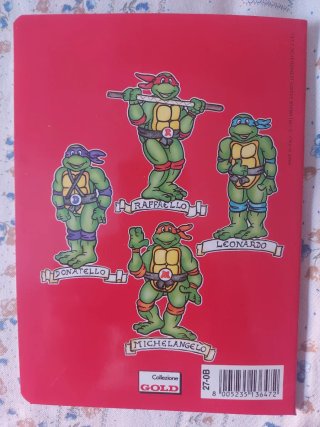 Set Quaderni Bravestarr e Tartarughe Ninja 1987