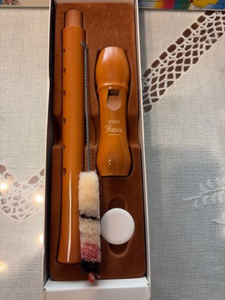 Flauta dulce Hohner vintage - Estuche original