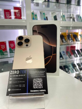 IPHONE 16 PRO MAX 256GB 100% BAT. CAMARA DEL CAMB