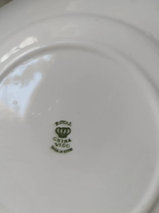 Vajilla porcelana 12 comensales oro