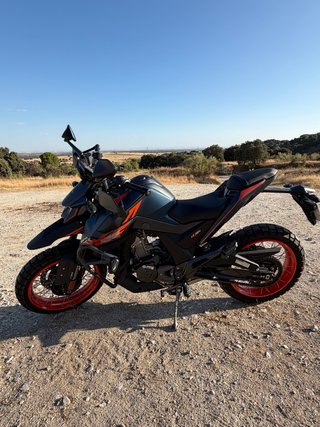 Zontes U1 125 Adventure Negra/Roja Nueva