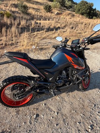 Zontes U1 125 Adventure Negra/Roja Nueva