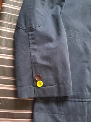 Blazer Selected Homme Talla 56 Azul Nuevo